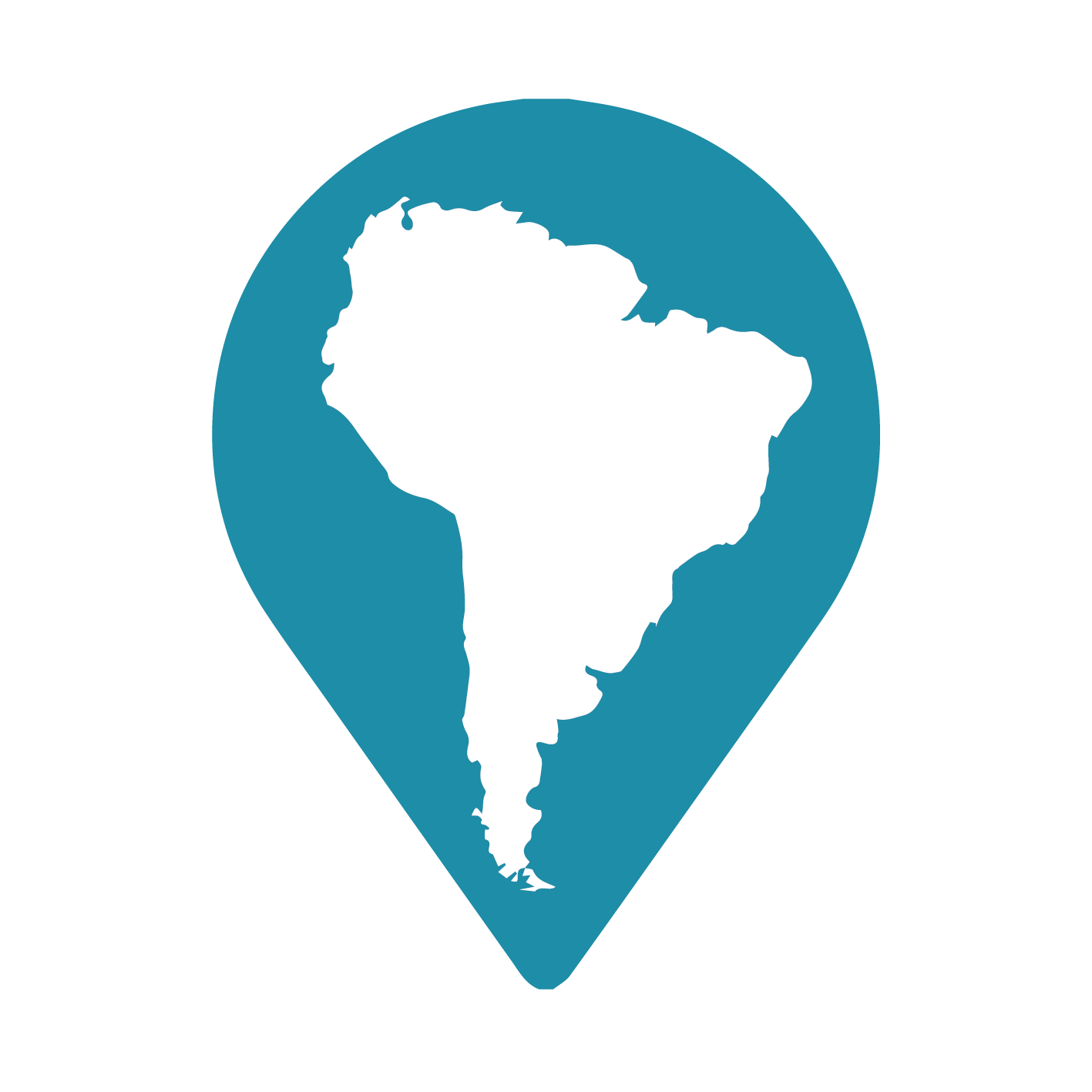 Traveling to South America logo